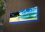 Wallity Lienzo Decorativo Iluminado con LEDs 30x90 cm Multicolor